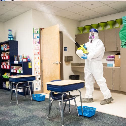 School Fogging Commercial Cleaning and Facilities Maintenance